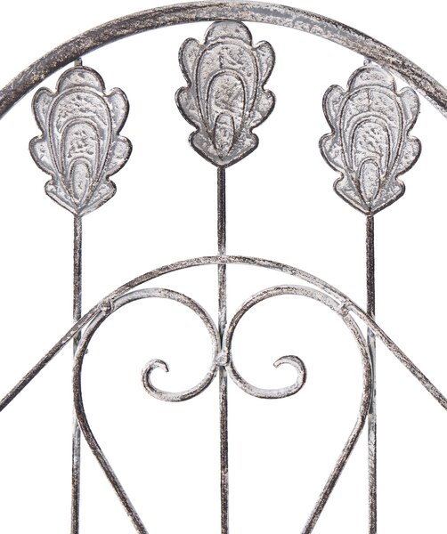Polcrendszer VISANO Fém 123 cm 59 cm Szürke