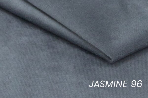 Laksaro sarokkanapé ágyfunkcióval jobb oldali - szürke bársony Jasmine 96