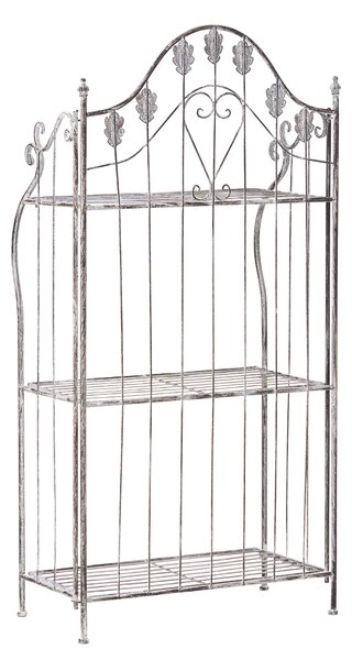 Polcrendszer VISANO Fém 123 cm 59 cm Szürke