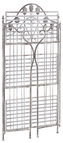 Polcrendszer VISANO Fém 123 cm 59 cm Szürke