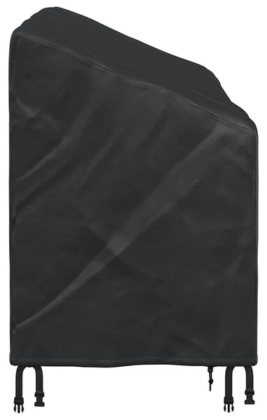 Kerti Pad Borító Fekete 165 x 70 x 65 / 94 cm 210D szövet