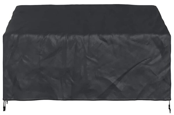 Kerti Pad Borító Fekete 165 x 70 x 65 / 94 cm 210D szövet