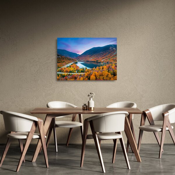 Kép - White Mountain, New Hampshire, USA (üvegen) (70x50 cm)