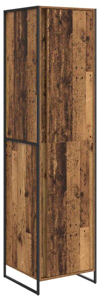 Szekrény tárolóval 2 pcs Öreg fa 50 x 50 x 200 cm Faanyag