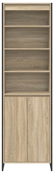 Magas szekrények 2 pcs Sonoma 60 x 36 x 300 cm Faanyag