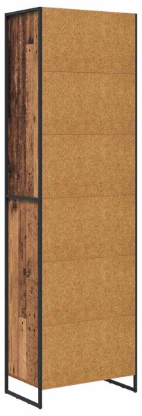 Magas szekrények 2 pcs Öreg fa 60 x 36 x 300 cm Faanyag