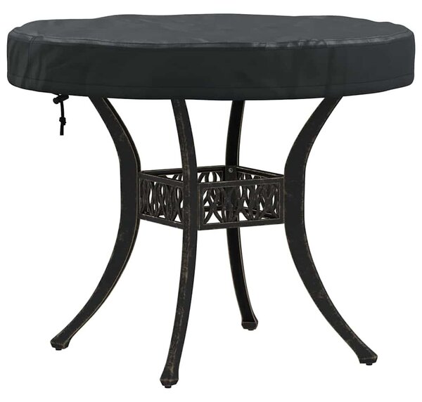 Kültéri Asztal Huzat Fekete 62 x 62 x 10 cm 210D Oxford Szövet