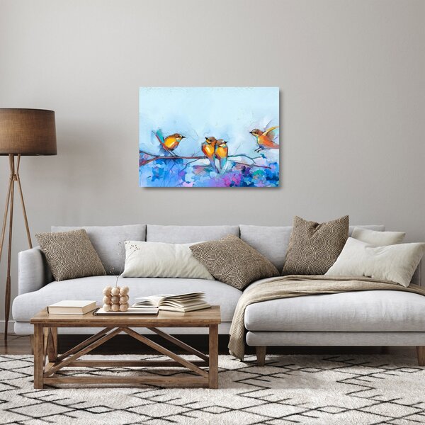 Kép - A természet ébredése (üvegen) (70x50 cm)