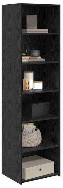 Cabinet Fekete tölgy 50 x 41 x 185 cm Faanyag