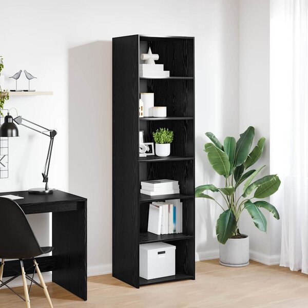 Cabinet Fekete tölgy 50 x 41 x 185 cm Faanyag