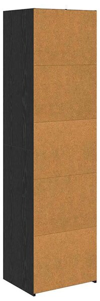 Cabinet Fekete tölgy 50 x 41 x 185 cm Faanyag