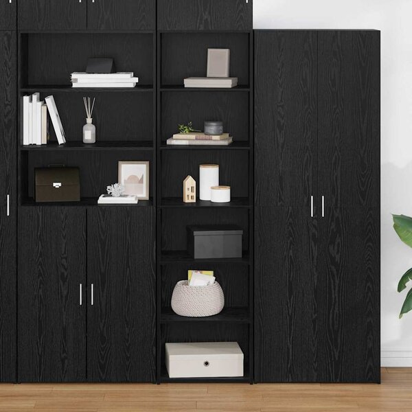 Cabinet Fekete tölgy 50 x 41 x 185 cm Faanyag