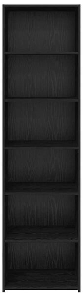 Cabinet Fekete tölgy 50 x 41 x 185 cm Faanyag