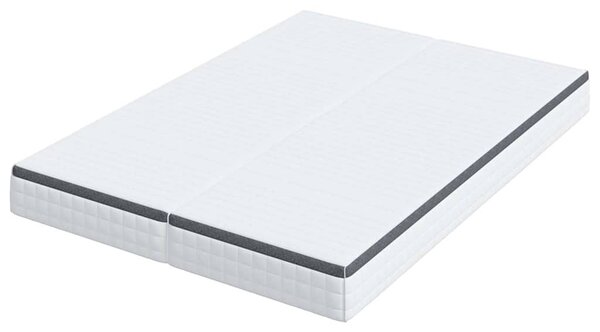 Matrac 2 pcs Fehér és Szürke 70 x 200 cm Bonell Rugó