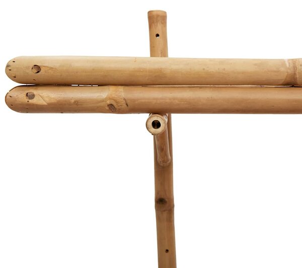 Falifiók polcokkal tárolóval Barna 45 x 26 x 60 cm bambusz