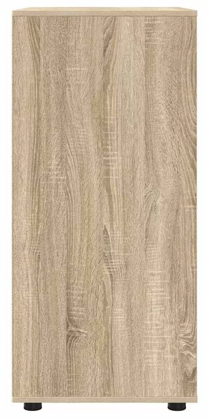 Tároló szekrények 2 pcs Sonoma tölgy 80 x 48 x 105 cm Faanyag