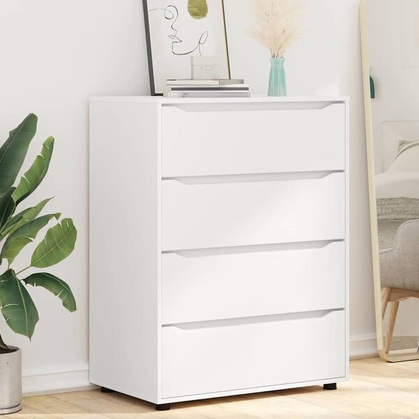 Tároló szekrények 2 pcs Fehér 80 x 48 x 105 cm Faanyag