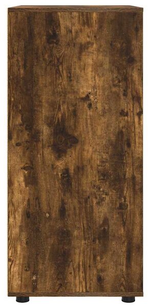 Tároló szekrények 2 pcs Füstölt tölgy 80 x 48 x 105 cm Faanyag