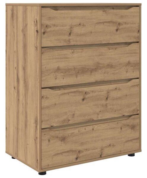 Tároló szekrények 2 pcs Artisan tölgy 80 x 48 x 105 cm Faanyag