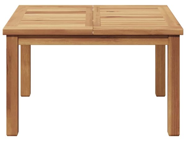 Dohányzóasztal Barna 60 x 60 x 36 cm Tömör tíkfa