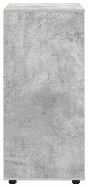 Tároló szekrények 2 pcs Beton Szürke 60 x 48 x 105 cm Faanyag