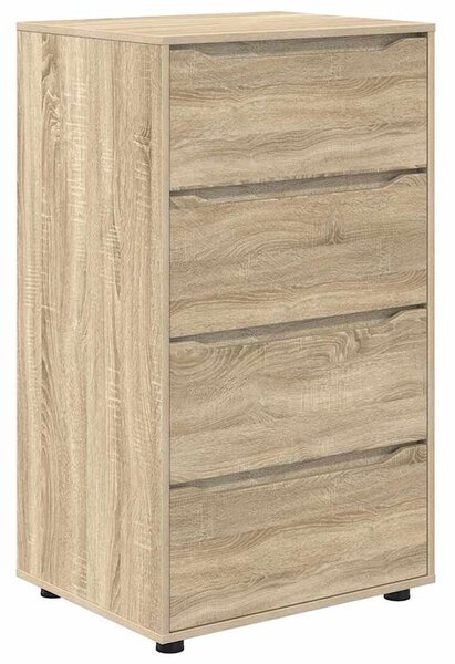 Tároló szekrények 2 pcs Sonoma tölgy 60 x 48 x 105 cm Faanyag