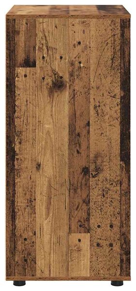 Tároló szekrények 2 pcs Öreg fa 60 x 48 x 105 cm Faanyag