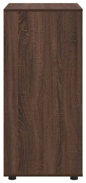 Tároló szekrények 2 pcs Barna Tölgy 60 x 48 x 105 cm Faanyag