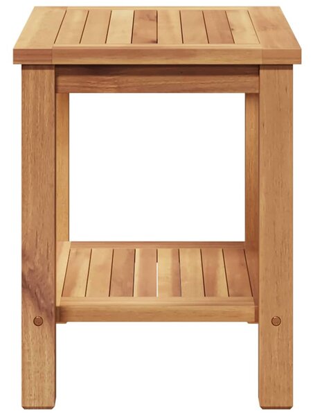 Dohányzóasztal Barna 50 x 35 x 45 cm Tömör tíkfa