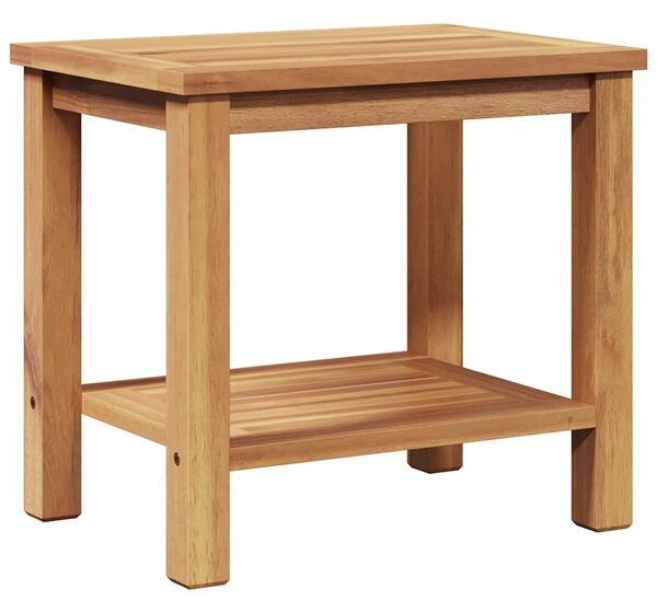 Dohányzóasztal Barna 50 x 35 x 45 cm Tömör tíkfa