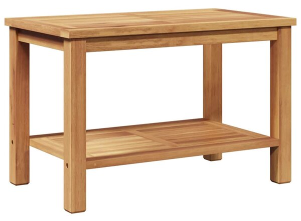 Dohányzóasztal Barna 70 x 40 x 45 cm Tömör tíkfa