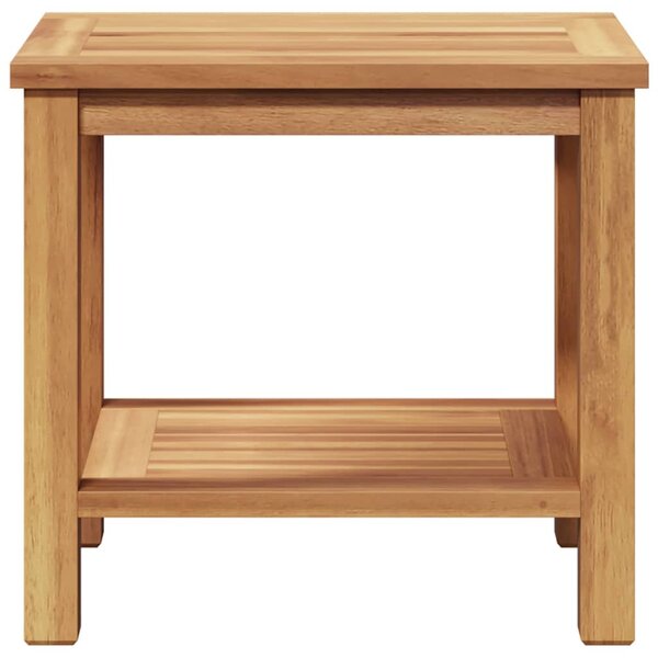 Dohányzóasztal Barna 50 x 35 x 45 cm Tömör tíkfa