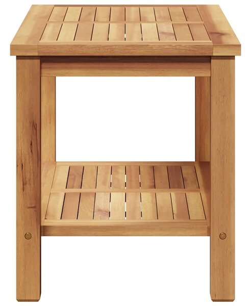 Dohányzóasztal Barna 70 x 40 x 45 cm Tömör tíkfa