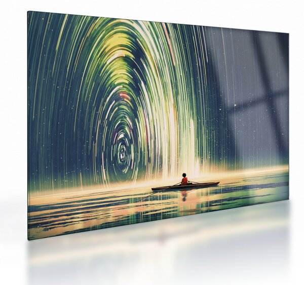 Kép - Az univerzum közepe (üvegen) (70x50 cm)
