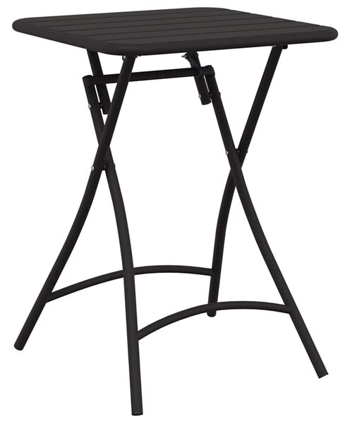 Bisztróasztal Antracit 55 x 55 x 72,5 cm Porfestett acél