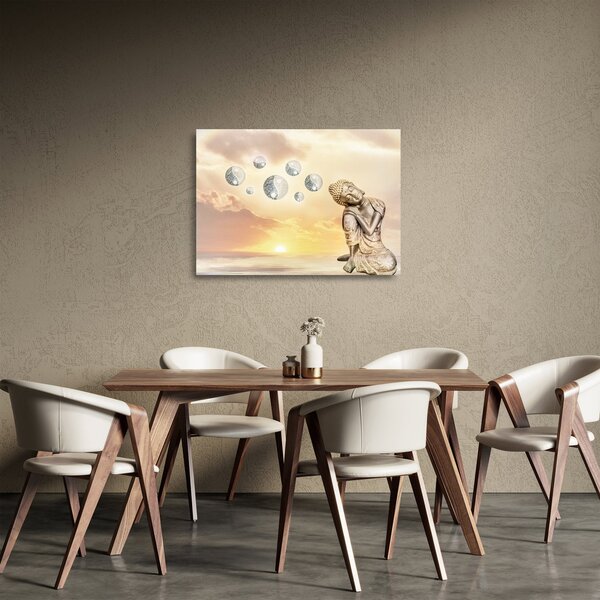 Kép - Meditációs idő (üvegen) (70x50 cm)
