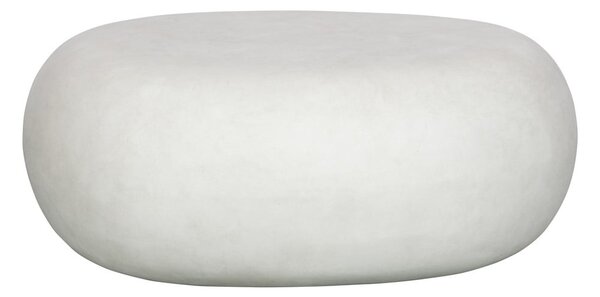 Fehér dohányzóasztal 49x65 cm Pebble – vtwonen