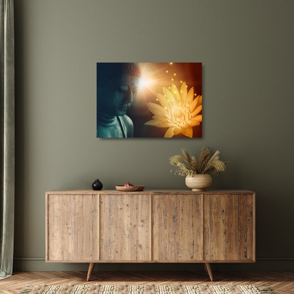 Kép - Béke (üvegen) (70x50 cm)