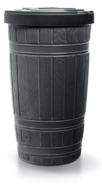 Woodcan Esővízgyűjtő Tartály Fekete 265L