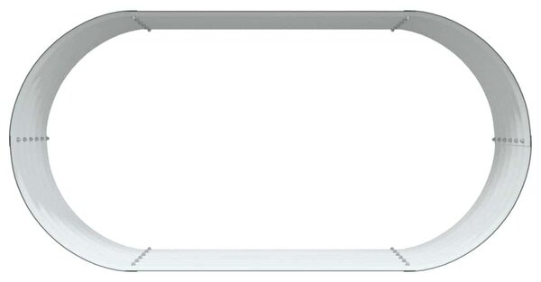 Kerti magaságyás Zöld 160 x 80 x 44 cm Acél