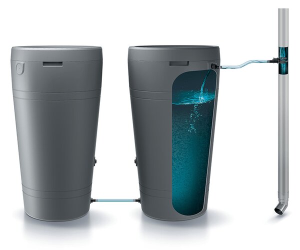Waterform Icanset 8 Esővízgyűjtő Tartály Összekötő Készlet 300 mm