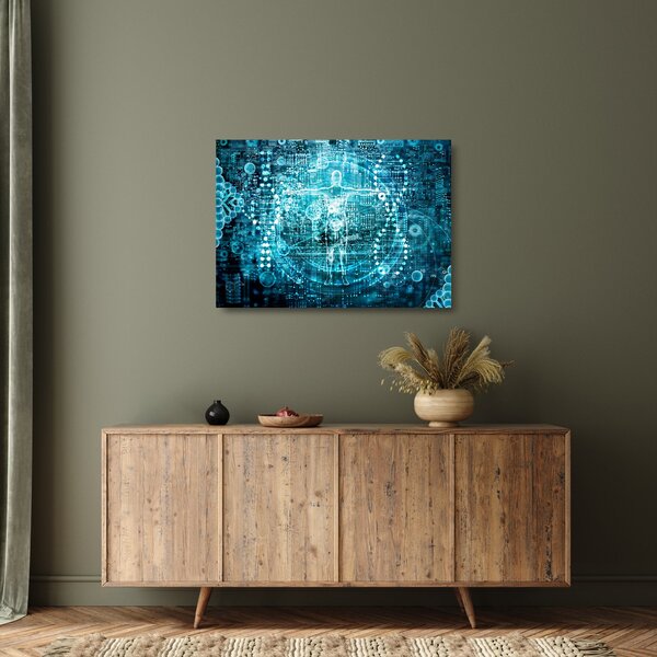 Kép - Genetika (üvegen) (70x50 cm)