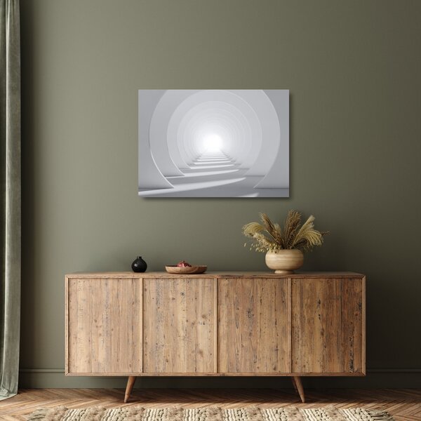 Kép - 3D alagút (üvegen) (70x50 cm)
