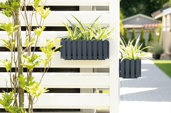 Boardee Fencycase Függő Virágláda Fehér 38 cm