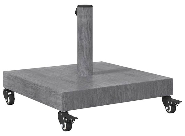 Napernyőtalp Sötétszürke fa hatás 45 x 45 x 31,5 cm