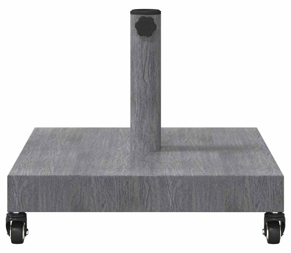 Napernyőtalp Sötétszürke fa hatás 45 x 45 x 31,5 cm