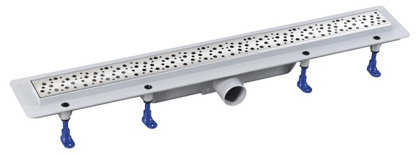 Aqualine Aqualine, MARMI műanyag zuhanyfolyó ráccsal, 710x122x65 mm, 1702-70