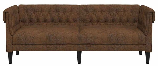 Kanapé Barna 201,5 x 74,5 x 74,5 cm Poliészter