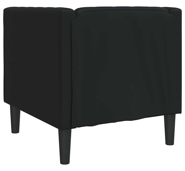 Kanapé Fekete 74,5 x 71 x 70,5 cm PVC