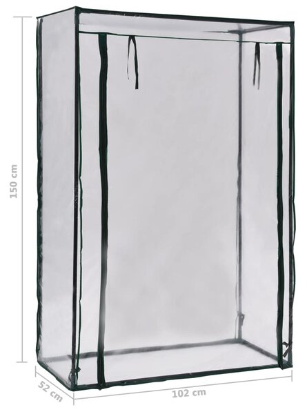 Zöldséges melegház 102 x 52 x 150 cm